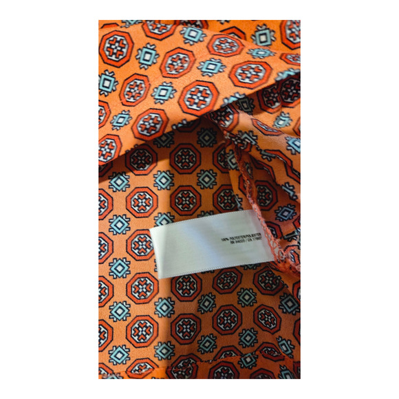 Old Navy Medium Orange Sleeveless Shirt - Picture 3 of 7